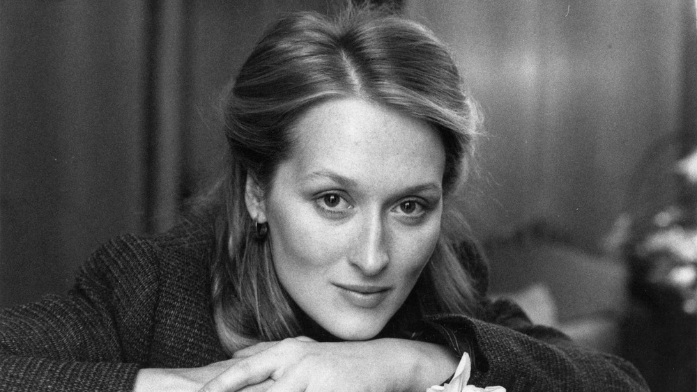 Meryl Streep posing