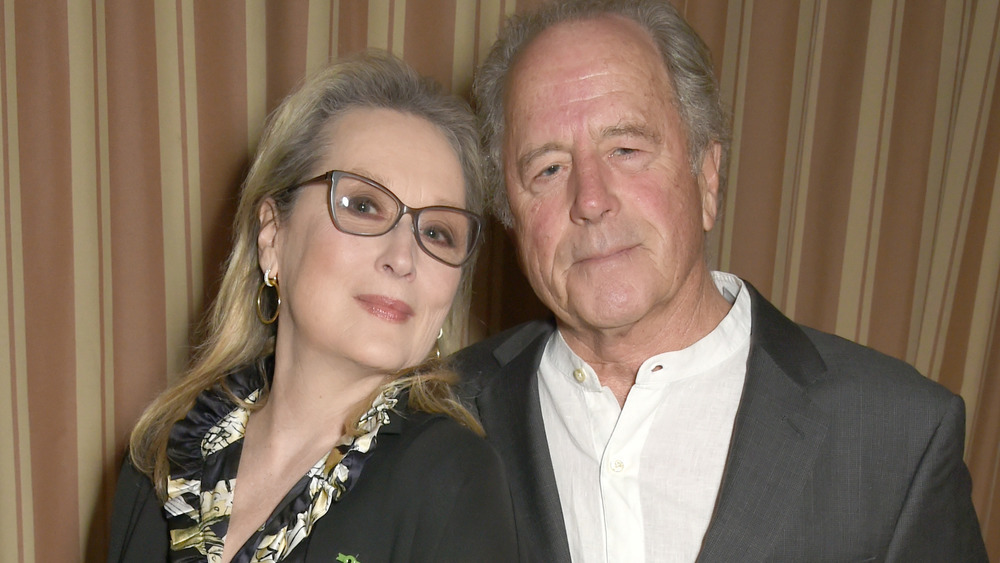 Meryl Streep and Don Gummer at a dinner