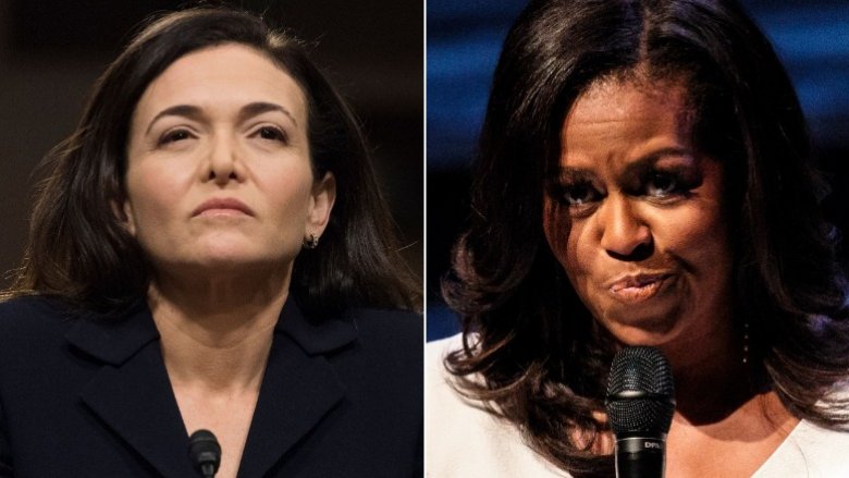 Sheryl Sandberg & Michelle Obama