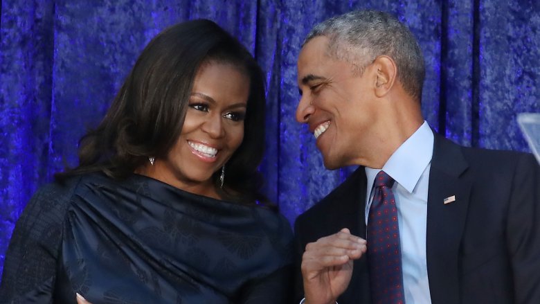 Michelle Obama & Barack Obama