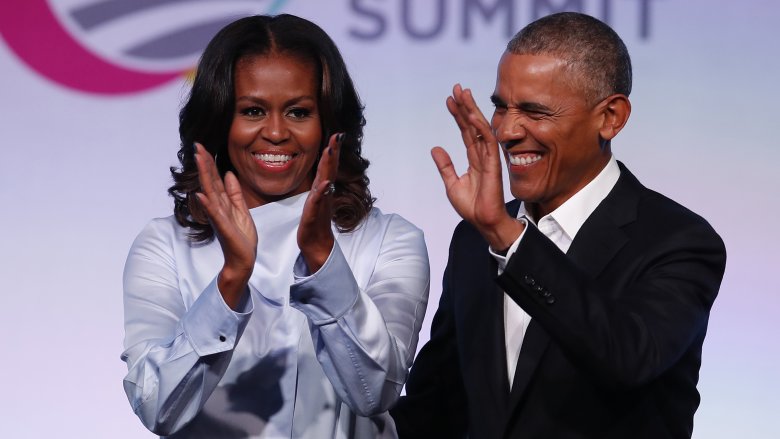 Michelle Obama & Barack Obama