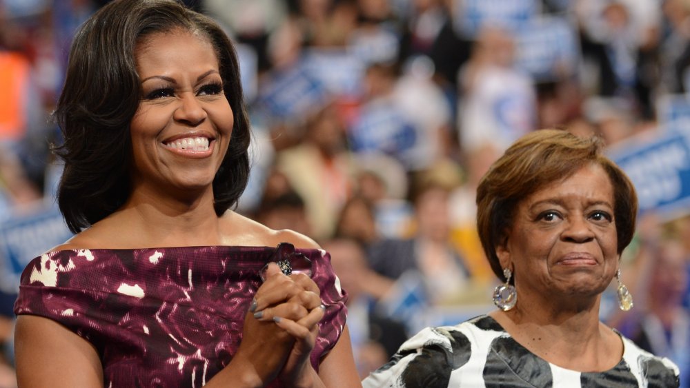 Michelle Obama and Marian Robinson 