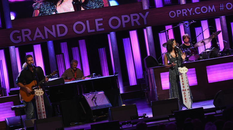 Mickey Guyton at the Grand Ole Opry