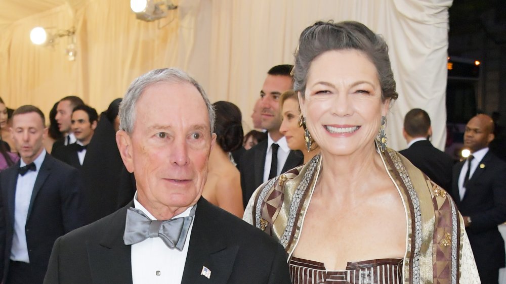 Diana Taylor and Mike Bloomberg