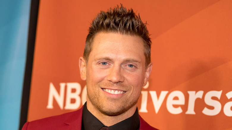 Mike Mizanin in a red suit