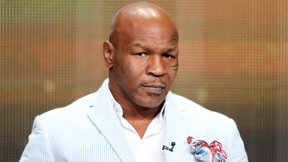 Mike Tyson at the Summer TCA Tour in Beverly Hills 