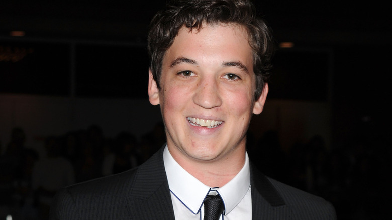 Miles Teller grinning