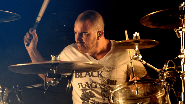 Michael Pedicone drumming