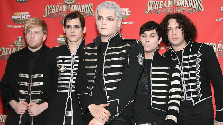 My Chemical Romance on the red carpet