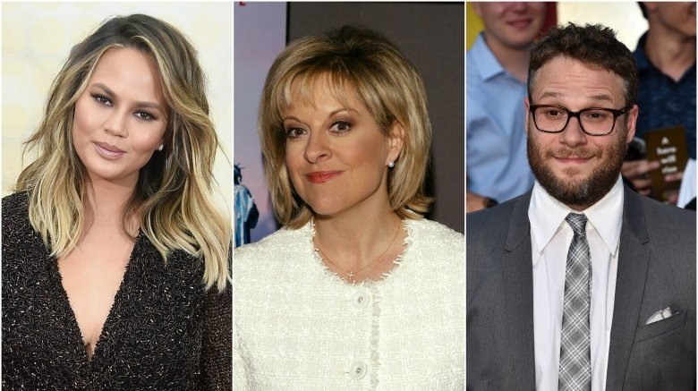 Chrissy Teigen, Nancy Grace, Seth Rogen