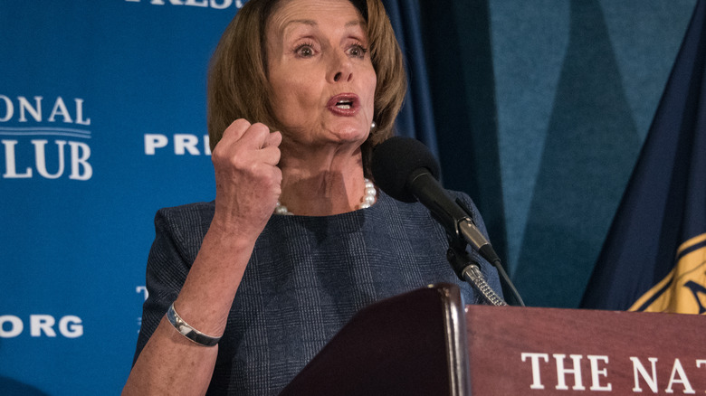 Nancy Pelosi speaking