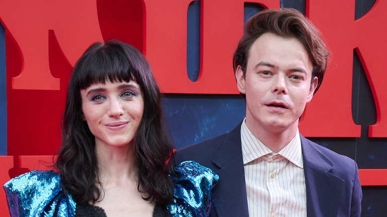 Natalia Dyer and Charlie Heaton in Spain for Stranger Things premiere