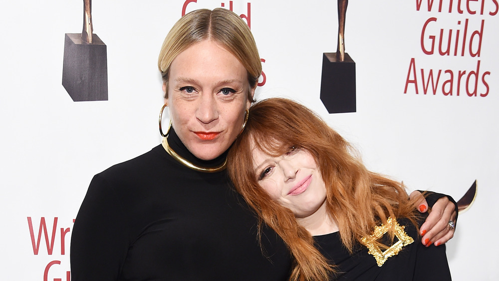 Chloe Sevigny and Natasha Lyonne arm in arm