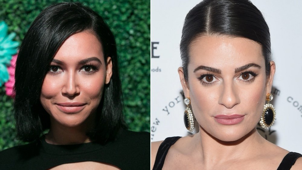 Naya Rivera and Lea Michele