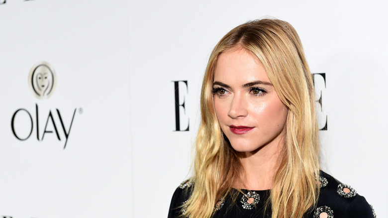 Emily Wickersham at Elle event