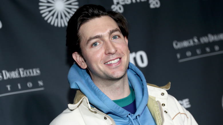 Nicholas Braun smiling