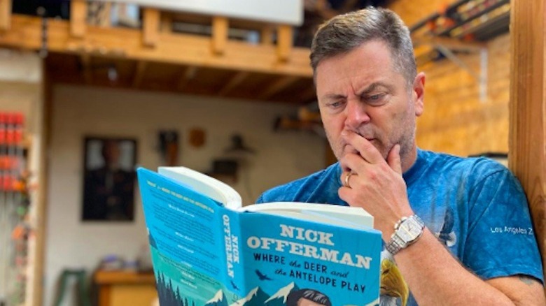 Nick Offerman reading his book 