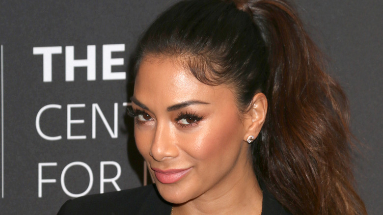 Nicole Scherzinger smiling