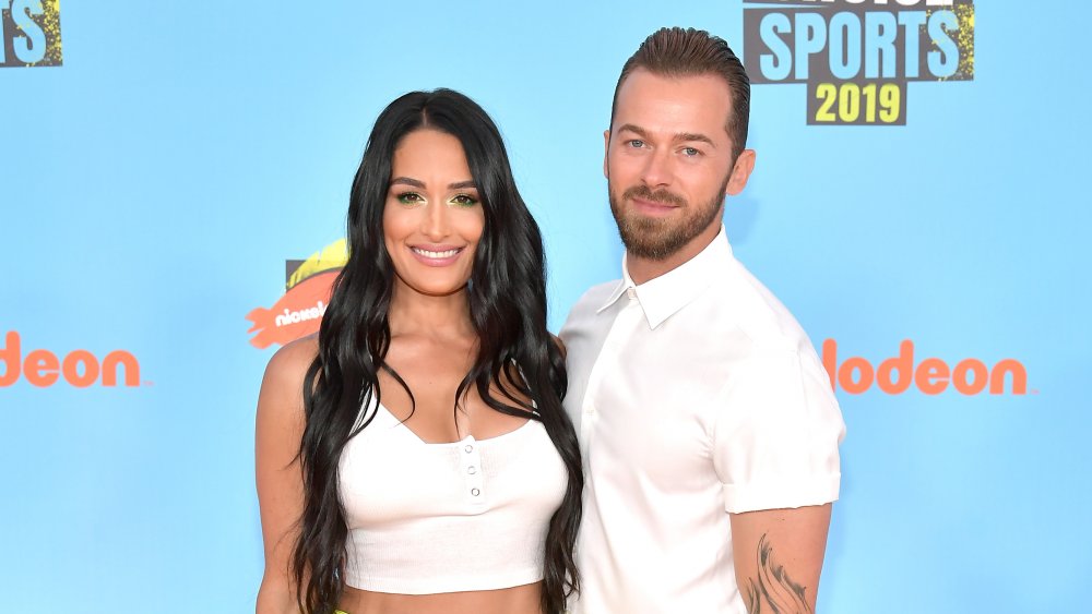 Artem Chigvintsev and Nikki Bella