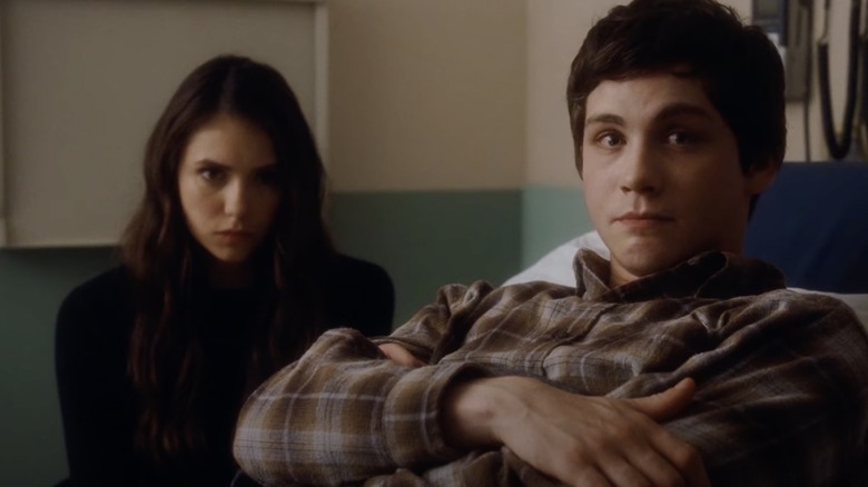 Nina Dobrev and Logan Lerman in "The Perks of Being a Wallflower"