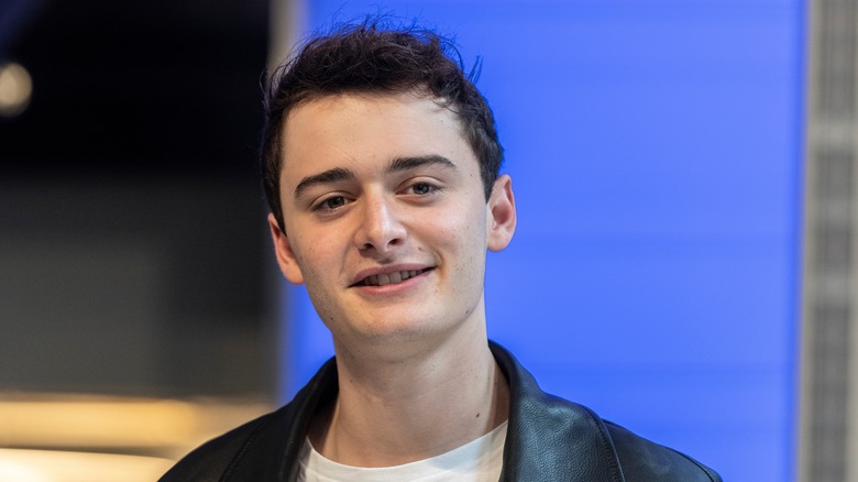 Noah Schnapp at Stranger Things event at the Empire State Building