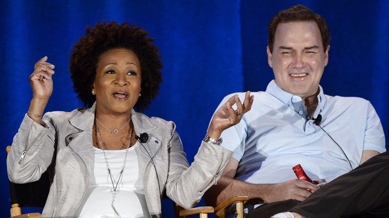 Wanda Sykes and Norm Macdonald