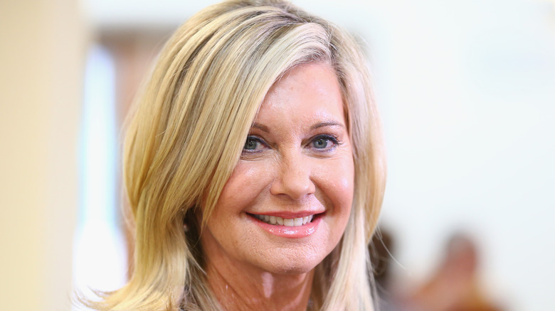 Olivia Newton-John smiling