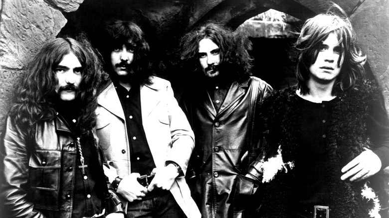 Black Sabbath posing together