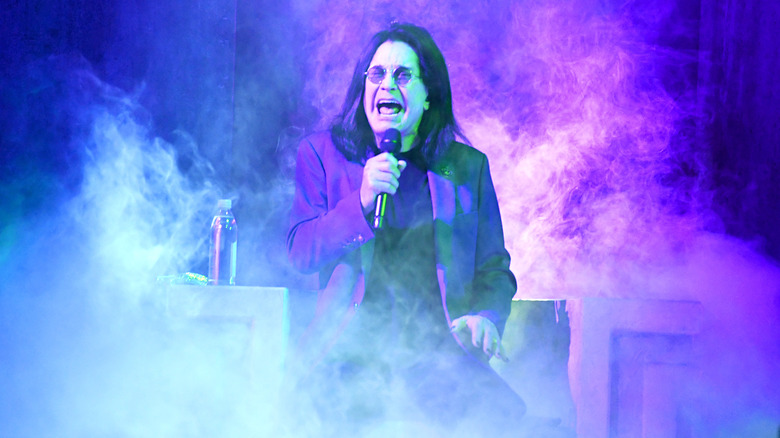 Ozzy Osbourne singing