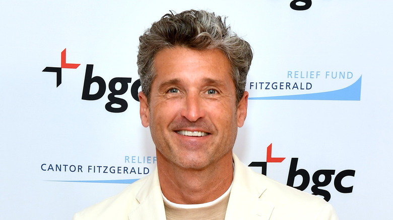 Patrick Dempsey posing at an event