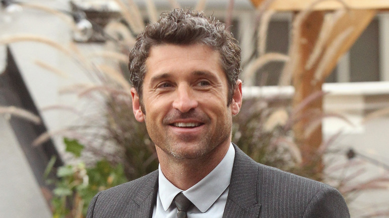 Patrick Dempsey posing at an event