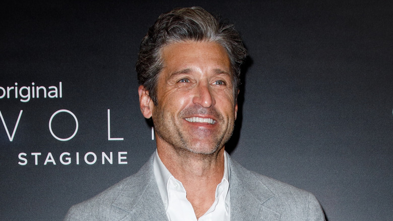 Patrick Dempsey posing at an event