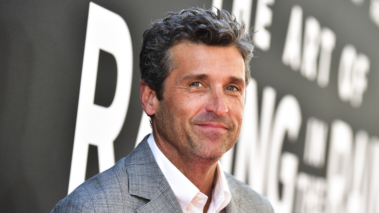 Patrick Dempsey posing at an event