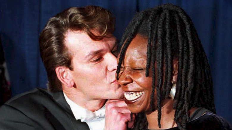 Patrick Swayze and Whoopi Goldberg