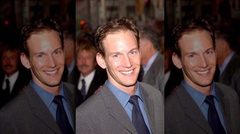 Patrick Wilson smiling at the camera 