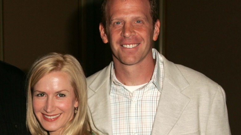 Angela Kinsey and Paul Lieberstein