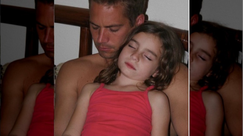 Meadow Walker and Paul Walker