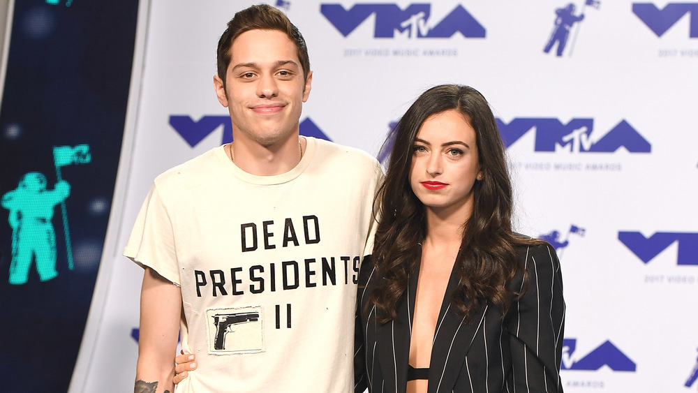 Pete Davidson and Cazzie David at the VMAsPete Davidson told Howard Stern that he and Ariana Grande both ended relationships "pretty much like the same time," but during a 2020 interview with The Los Angeles Times, Cazzie David remembered it a little diff