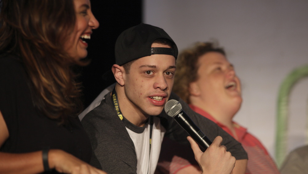 Pete Davidson making fellow comedians laugh 