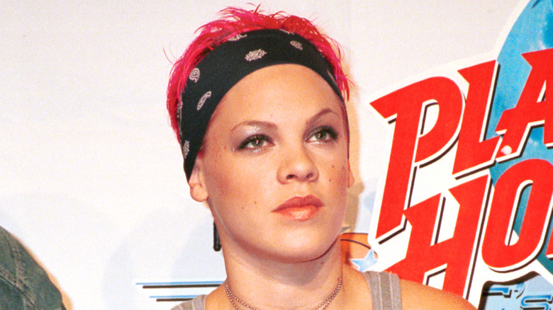Pink during her early career