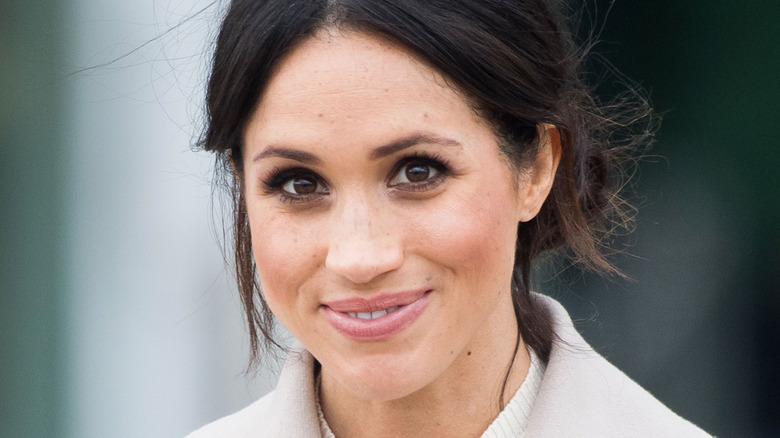 Meghan Markle smiling