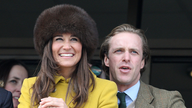 Pippa Middleton and Thomas Kingston attending event