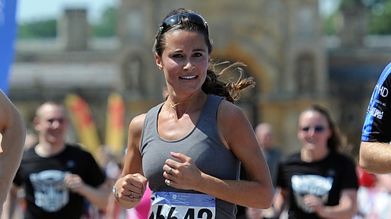 Pippa Middleton running in marathon