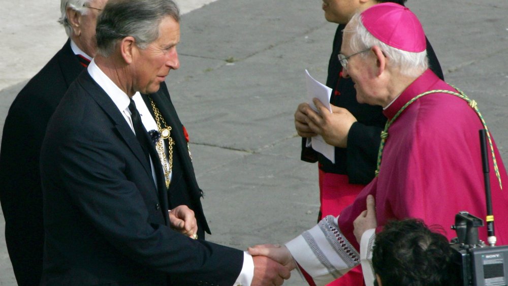 Prince Charles, Bishop James Harvey