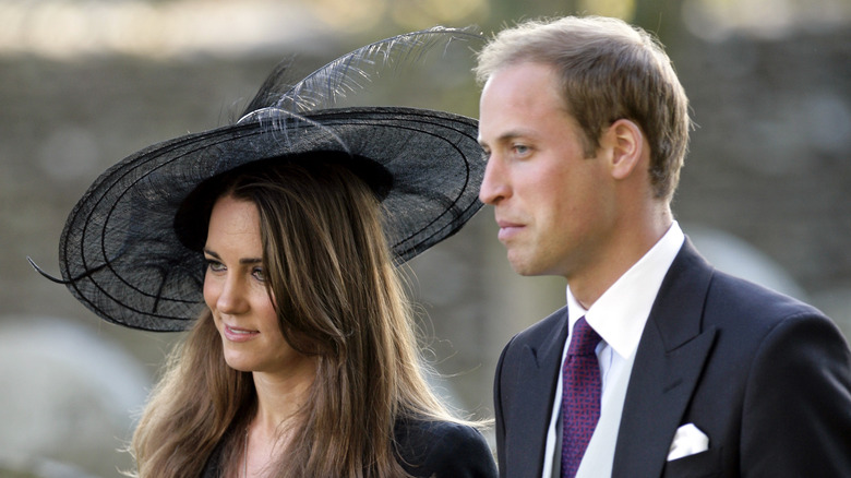 Kate Middleton and Prince William at an event 