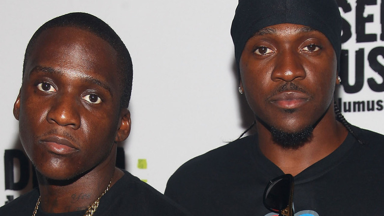 No Malice and Pusha T posing together