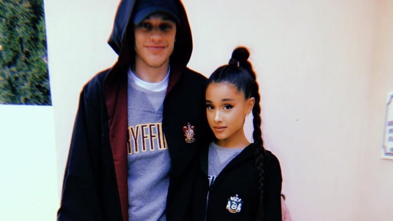 Pete Davidson and Ariana Grande