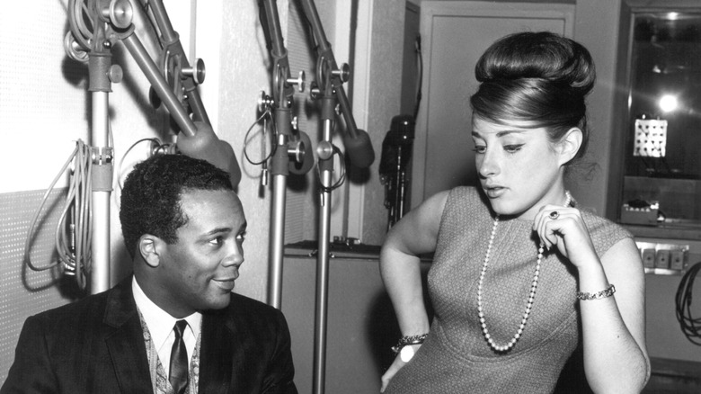 Quincy Jones and Lesley Gore