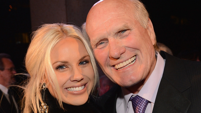 Rachel and Terry Bradshaw smiling