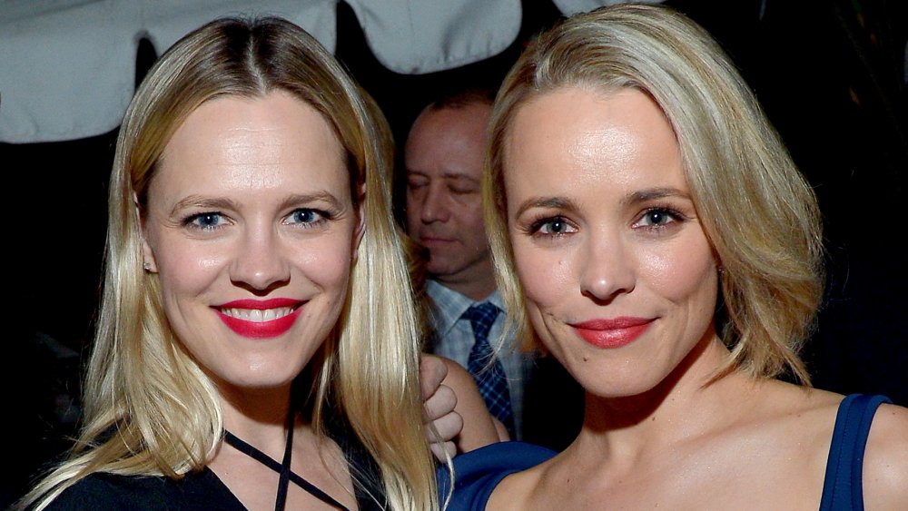 Rachel McAdams with sister Kayleen McAdams